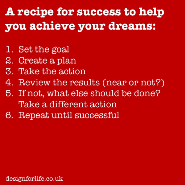 Recipe for success